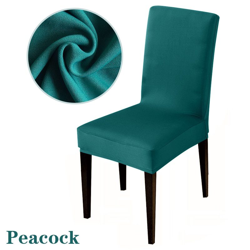 NEW 3 Different Sizes 34 Colors Stretch Chair Cover Spandex Seat Chair Covers Restaurant Hotel Party Banquet Slipcovers Home Dec