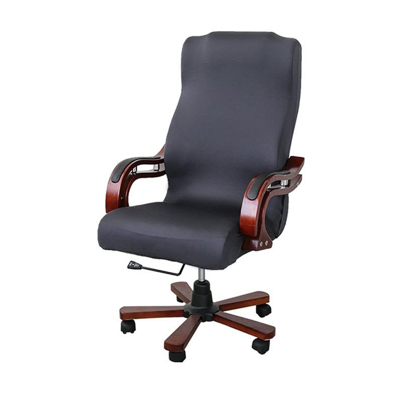 NEW Waterproof Elastic Chair Covers Anti-dirty Rotating Stretch Office Computer Desk Seat Chair Cover Removable Slipcovers