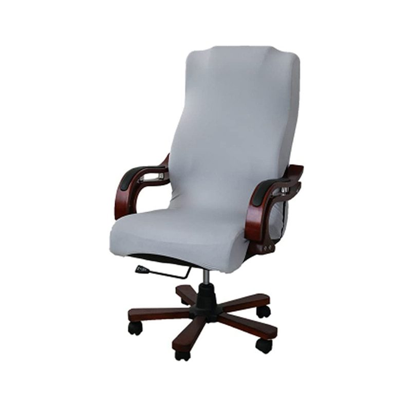 NEW Waterproof Elastic Chair Covers Anti-dirty Rotating Stretch Office Computer Desk Seat Chair Cover Removable Slipcovers