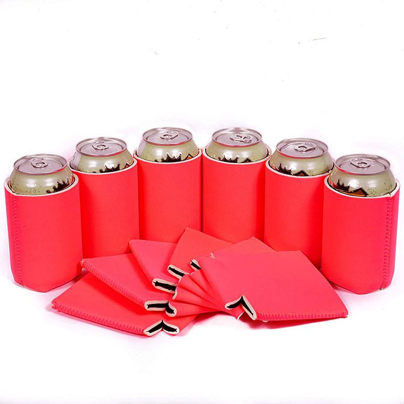 NEW Beer Sleeves Camping Can Cup Soda Cover Drink Cooler Portable Bottle Outdoor Sleeve for Party Wedding Birthday