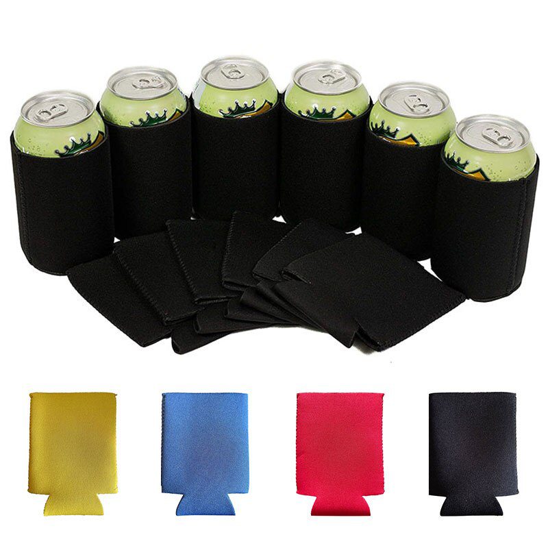 NEW Beer Sleeves Camping Can Cup Soda Cover Drink Cooler Portable Bottle Outdoor Sleeve for Party Wedding Birthday