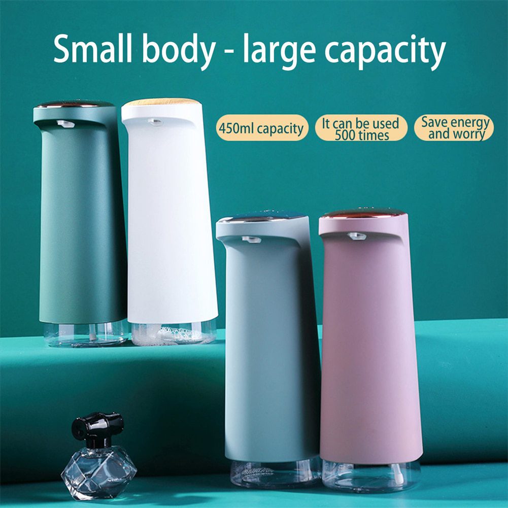 NEW Automatic Soap Dispenser USB Rechargeable Foaming Touchless Hand Free Portable Foam Liquid Soap Dispenser For Bathroom Kitch