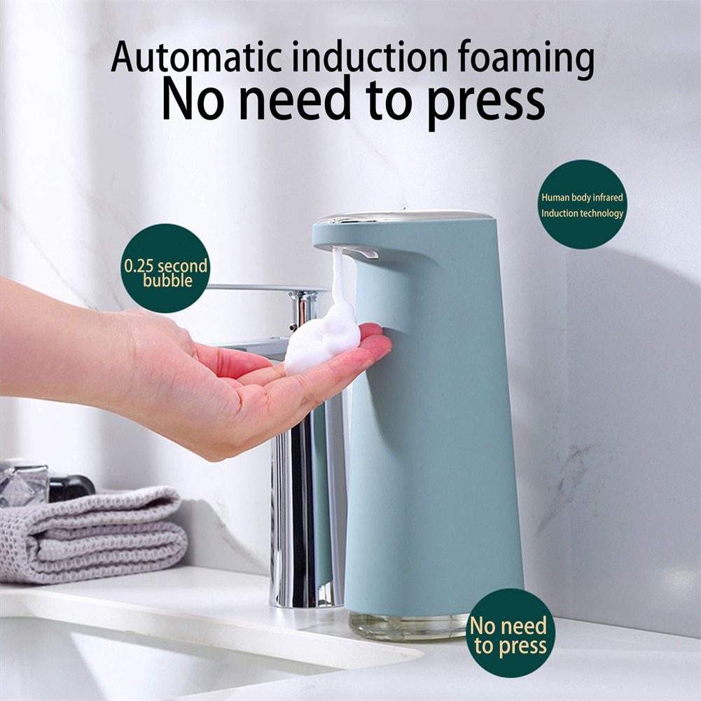 NEW Automatic Soap Dispenser USB Rechargeable Foaming Touchless Hand Free Portable Foam Liquid Soap Dispenser For Bathroom Kitch