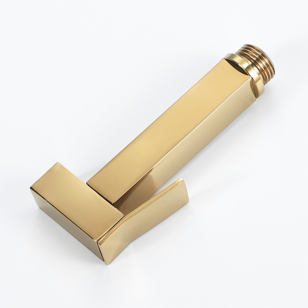 NEW Brass Handheld Bidet Sprayer Toilet Shower Bidet Shower Bathtoom Gold Toilet Bidet Hygienic Shower Toilet Wash for Bathroom