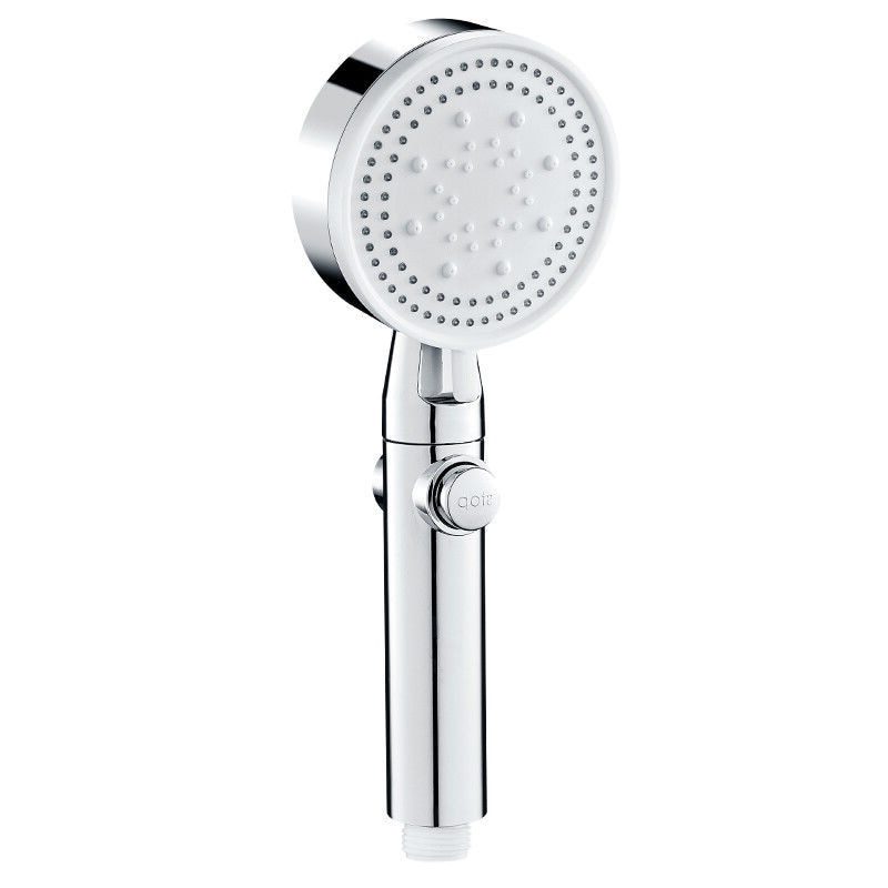 NEW Modes Water Saving Shower Head  Black Adjustable High Pressure Shower One-key Stop Water Massage Shower Head For Bathroom