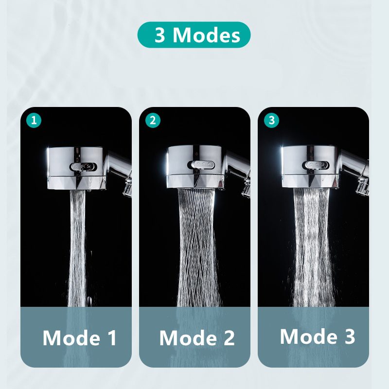 NEW 3 Mode Turbo Shower Head Water Saving Flow Adjust With Small Fan Filter ABS Rain High Pressure spray Nozzle Bathroom Accesso