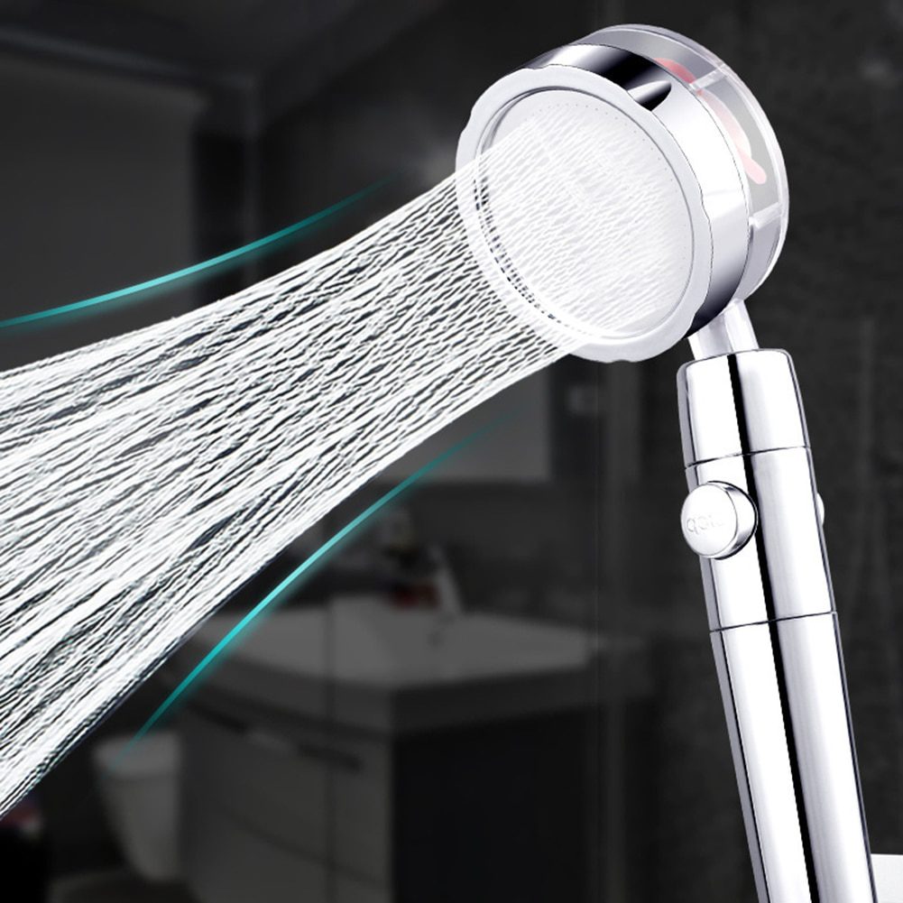 NEW Rainfall Turbo Shower Head 360 Rotated High Pressure Water Save Shower Head High Pressure Water Bathroom Porduct