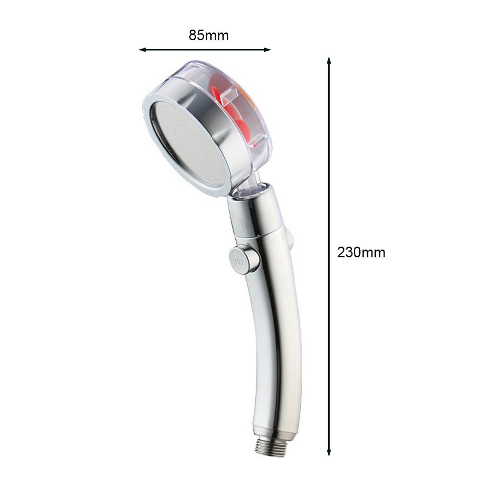 NEW Rainfall Turbo Shower Head 360 Rotated High Pressure Water Save Shower Head High Pressure Water Bathroom Porduct