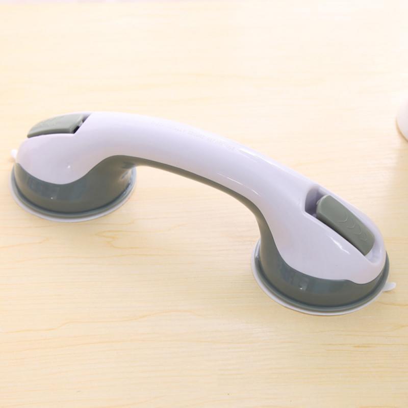 NEW Bathroom Strong Vacuum Suction Cup Handle Anti Slip Support Helping Grap Bar for Elderly Safety Bath Shower Grab Bar