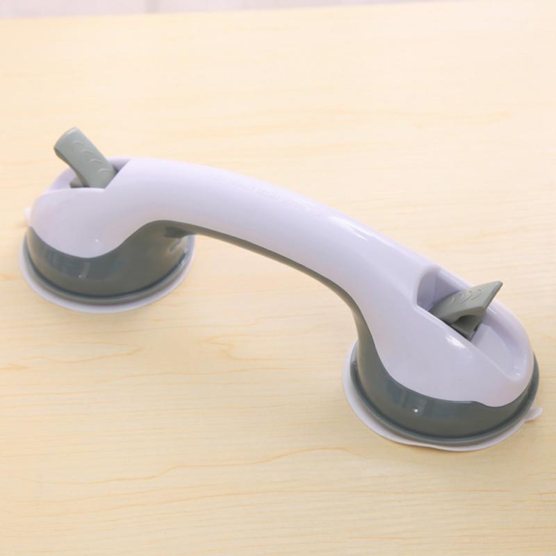 NEW Bathroom Strong Vacuum Suction Cup Handle Anti Slip Support Helping Grap Bar for Elderly Safety Bath Shower Grab Bar