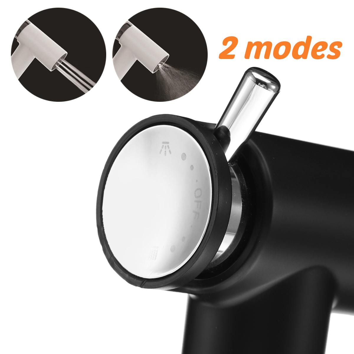 NEW 2 Modes Hand Bidet Spray High Water Pressure Handheld Bathroom Toilet Shower Black Portable Toilet Sprayer Jet