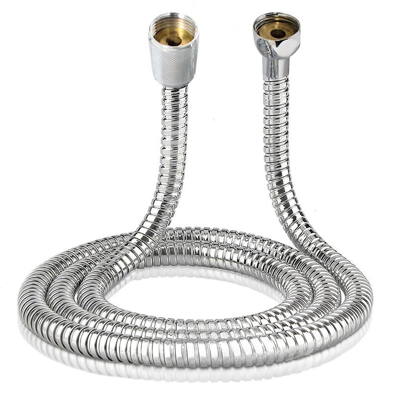 NEW Steel Flexible Shower Hose Long Bathroom Shower Water Hose Extension Plumbing Pipe Pulling Tube Bathroom Accessories