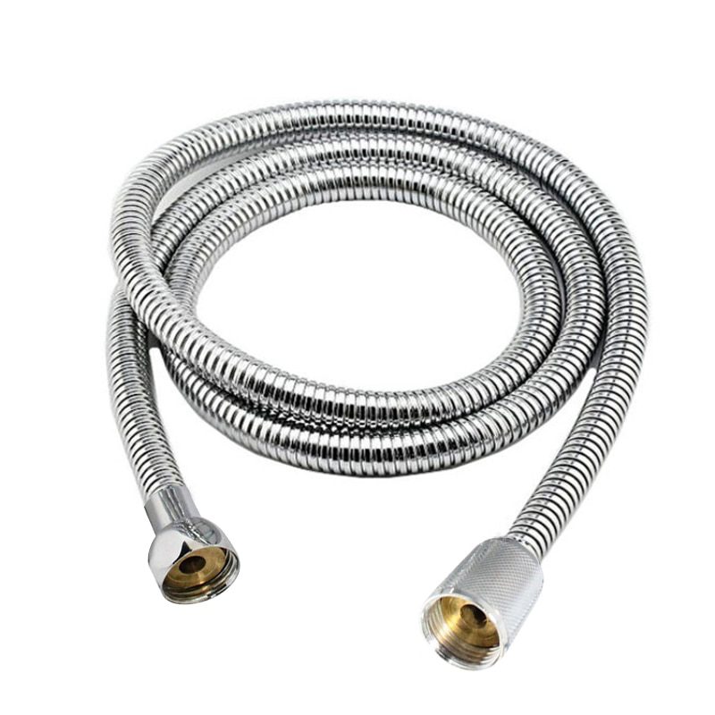 NEW Steel Flexible Shower Hose Long Bathroom Shower Water Hose Extension Plumbing Pipe Pulling Tube Bathroom Accessories