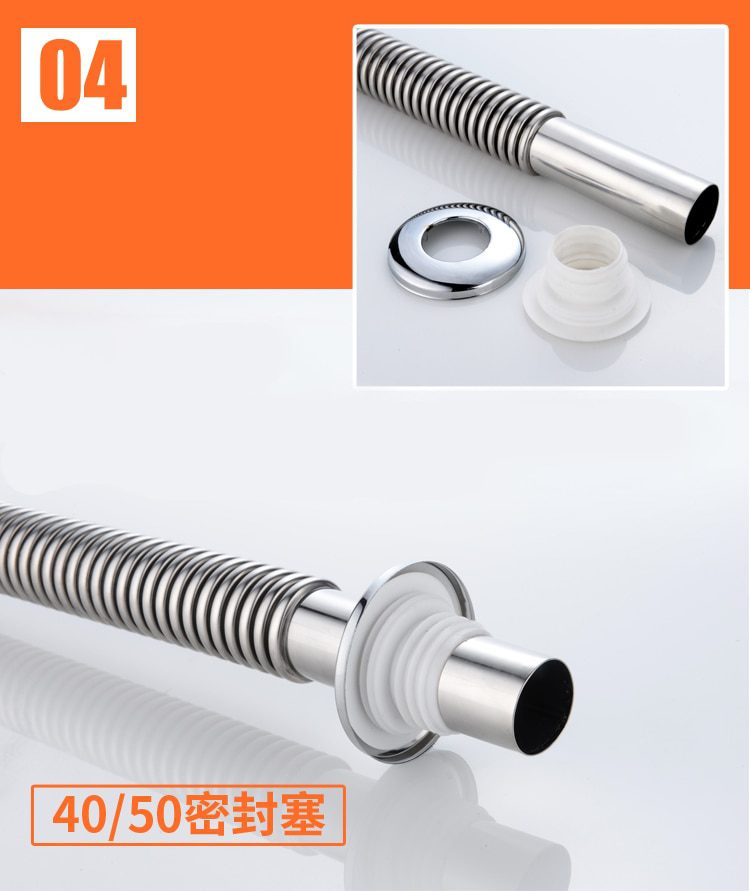 NEW Kitchen Stainless Steel Sink Drain Filter Single Tank Sink Drain Pipe Deodorant Bathroom Sewer Accessories Magic Kitchen Bas