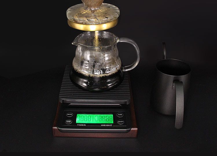 NEW Precision Digital Electronic Scales Measuring Tools Kitchen Scales Drip Coffee Scale with Timer LCD Display 3kg/5kg 0.1g