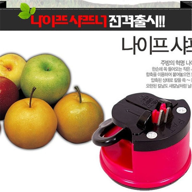 NEW Knife Sharpener Sharpening Tool Easy And Safe To Sharpens Kitchen Chef Knives Damascus Knives Sharpener Suction