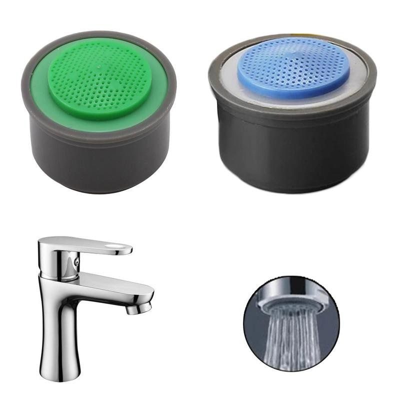 NEW Water Saving Faucet Aerator 2L Minute 24 Male 22mm Female Thread Size Tap Device Bubbler Water Saving Tablet Random Color