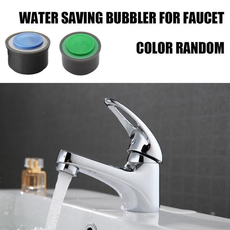 NEW Water Saving Faucet Aerator 2L Minute 24 Male 22mm Female Thread Size Tap Device Bubbler Water Saving Tablet Random Color