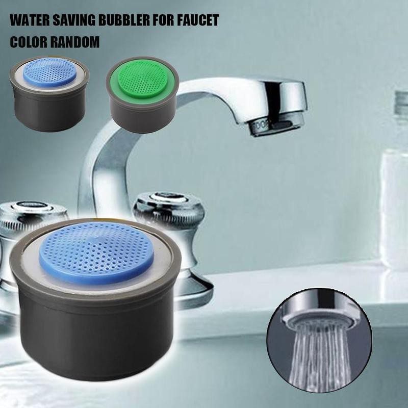 NEW Water Saving Faucet Aerator 2L Minute 24 Male 22mm Female Thread Size Tap Device Bubbler Water Saving Tablet Random Color