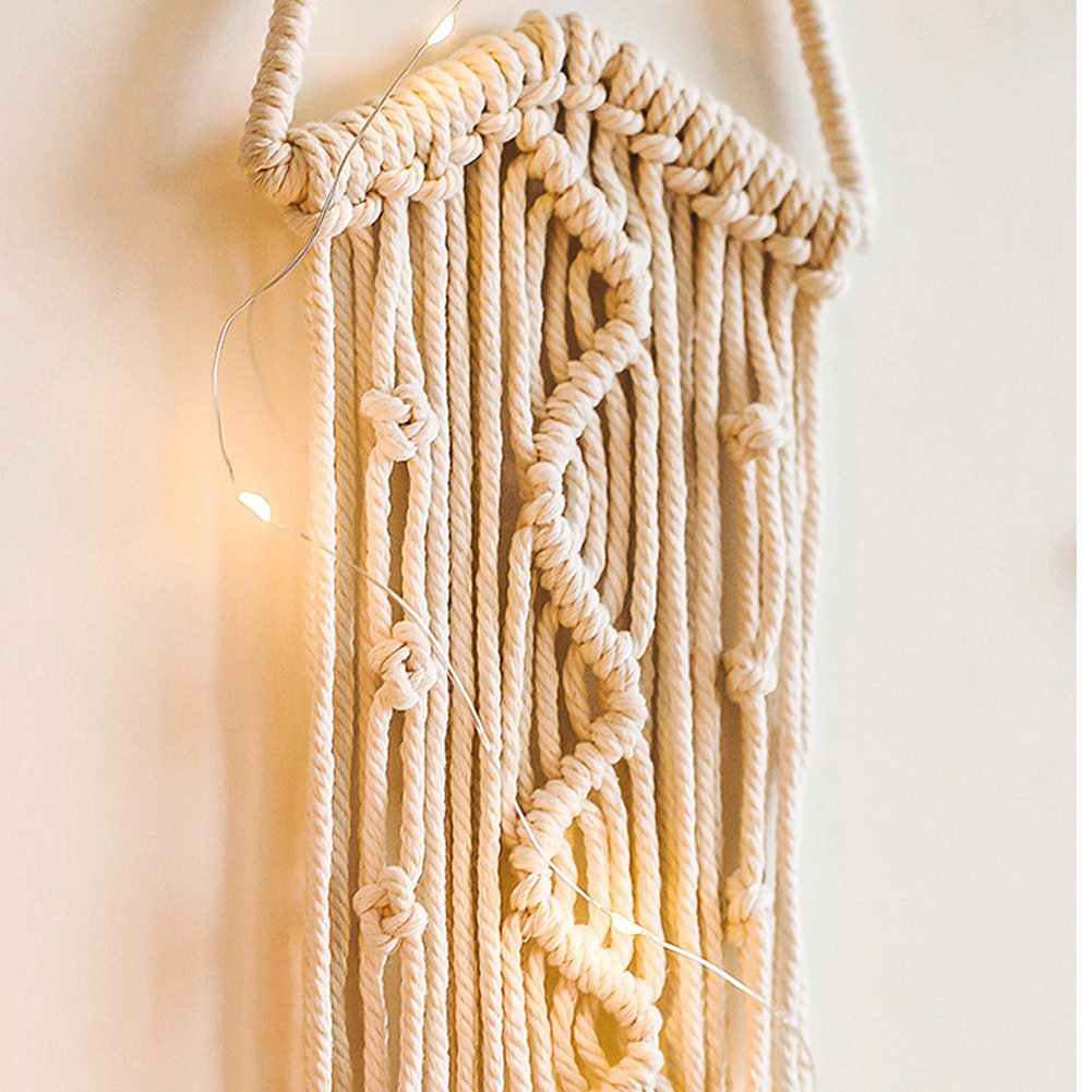 NEW Macrame Dream Catcher Boho Home Decor Moon Ramadan Decoration Macrame Wall Hanging Baby Nordic Room Decoration Kids Nursery