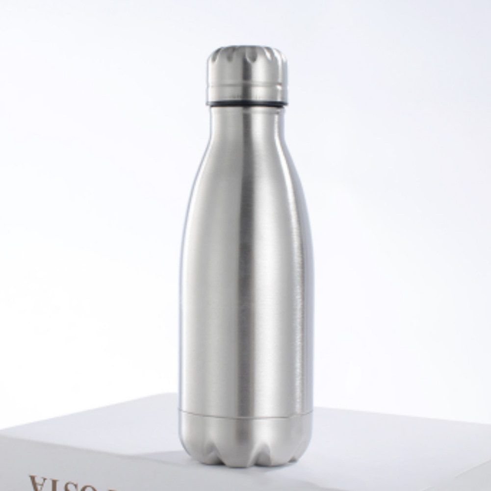 NEW Water Bottle Drinkware Leakproof Lid Kids Portable Sports Cycling Stainless Steel Gym Drinking School Gift