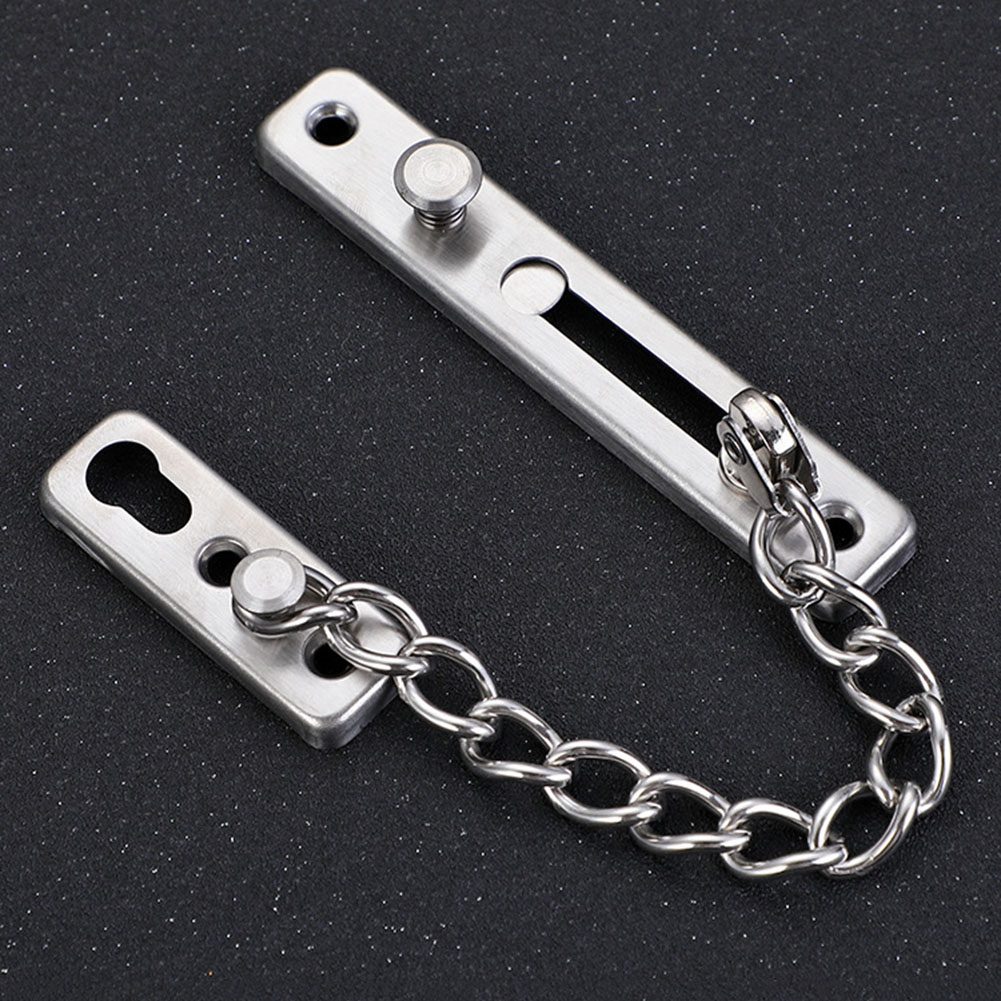 NEW Anti-Theft Hotel Door Lock Bolt Chain Kids Safety Security Home Latch Buckle Guard Lock Hardware Accessories Door Stopper