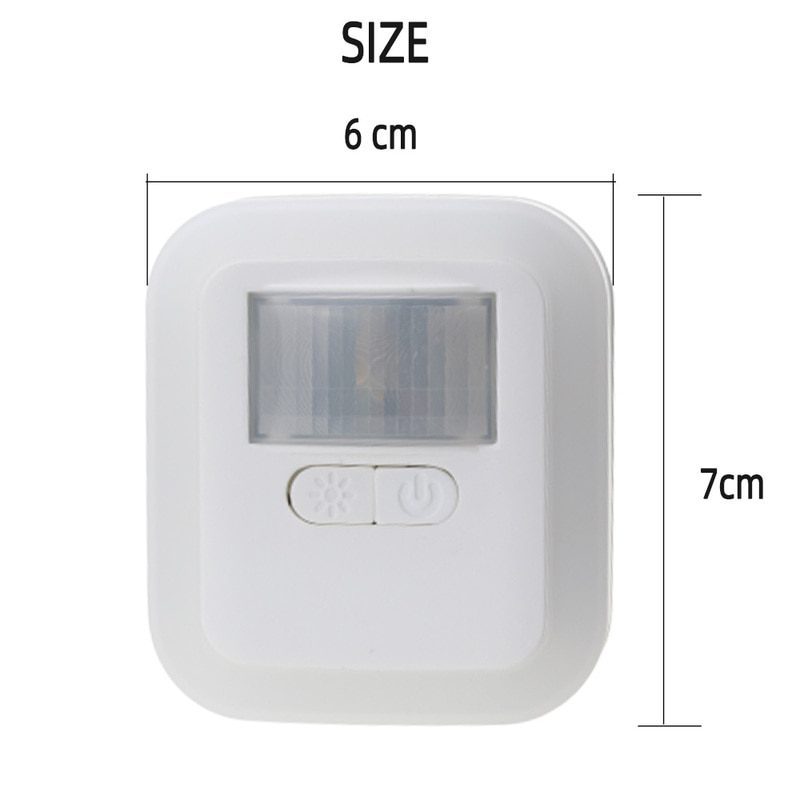 NEW Plug-in Motion/Light/Sound Sensor LED Night Light Lighting Mini EU US Plug Night Light Lamp for Children Kid Living Room Bed