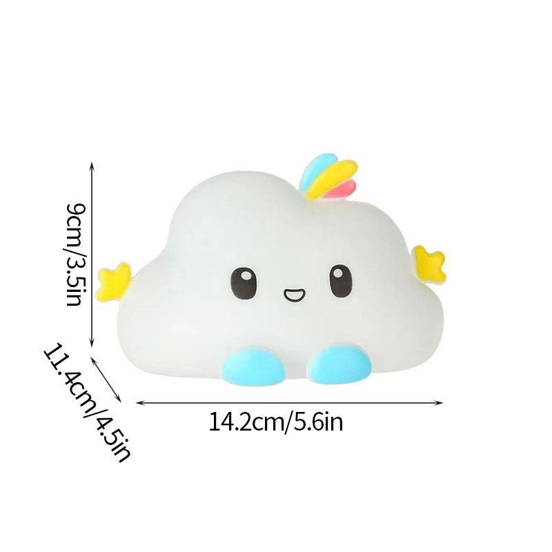 NEW Cloud Night Light Led Touch Sensor Lamp Bedroom Bedside Lights Soft Light  Kids Birthday Gifts Room Decoration Luz de noche