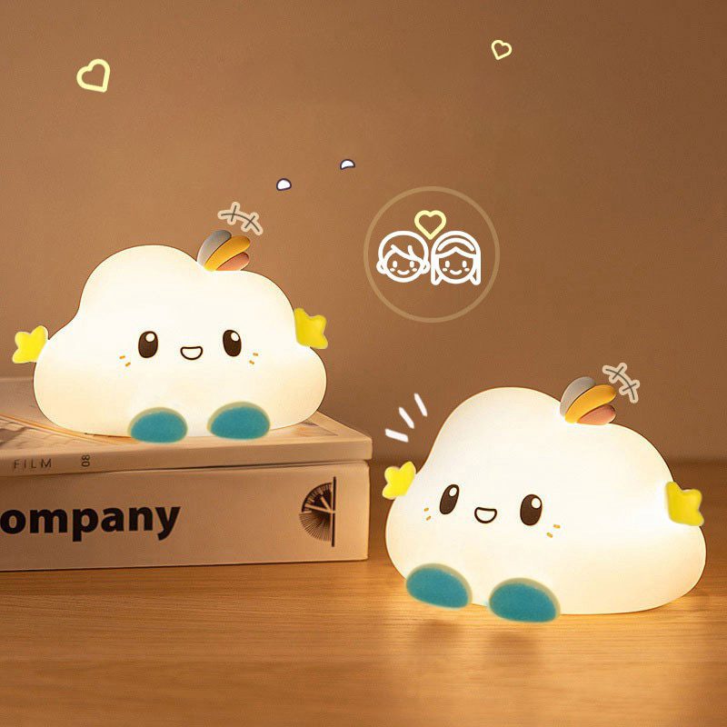 NEW Cloud Night Light Led Touch Sensor Lamp Bedroom Bedside Lights Soft Light  Kids Birthday Gifts Room Decoration Luz de noche