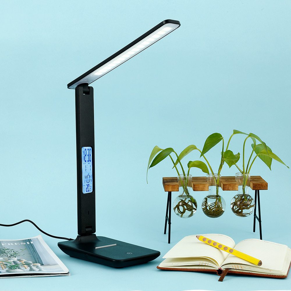 NEW Modern Table Lamp Desk Light USB Touch Bedroom Lamp Eye Protection Reading Light Foldable Dimmable Study Night Lamp Table Li