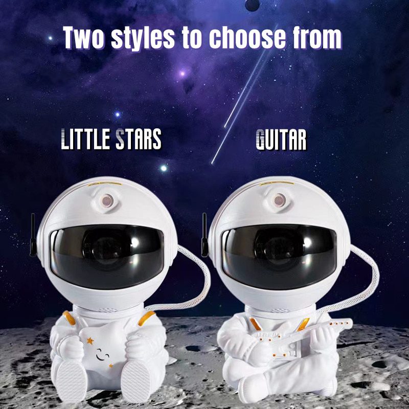NEW Astronaut Star Projector Starry Sky Projector Galaxy Lamp Night Light For Decoration Bedroom Home Decorative Children Gifts