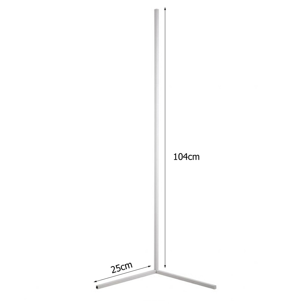 NEW LED Floor Corner Standing Lamp Light with Remote Control Nordic Foot Lamp for Bedroom Living Room Club Home Atmosphere Decor