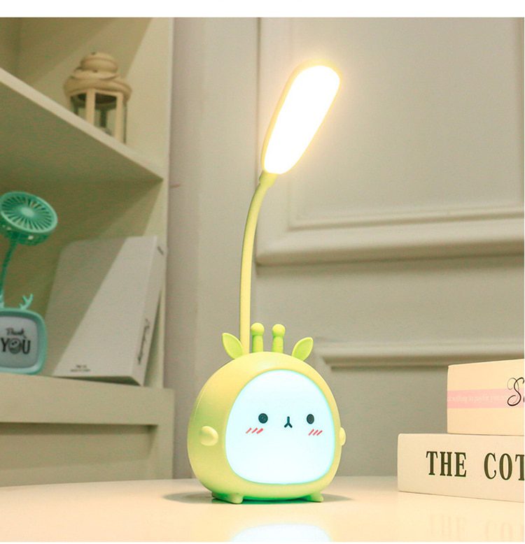 NEW New creative cartoon fawn cute led eye protection lamp student bedroom dormitory folding reading lamp