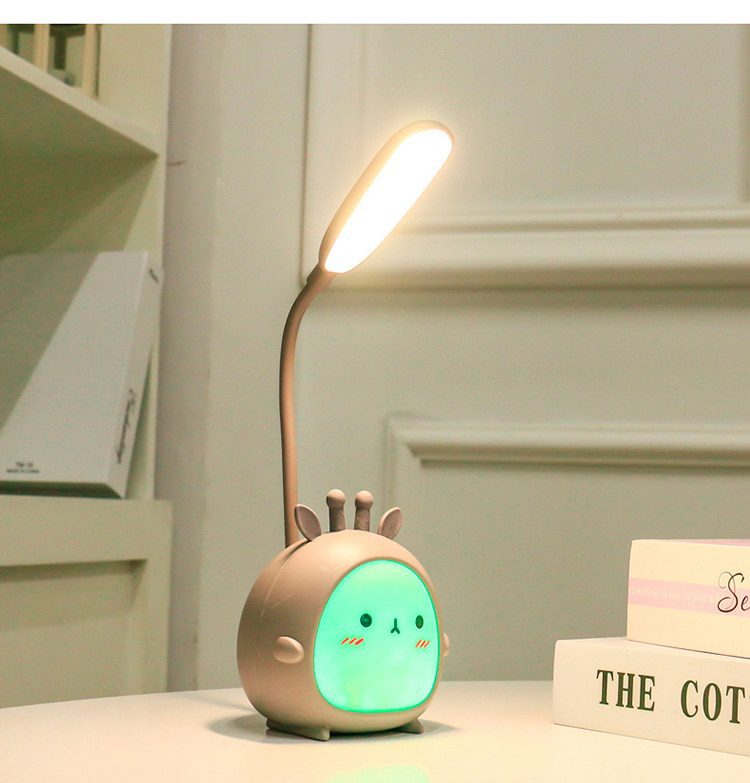 NEW New creative cartoon fawn cute led eye protection lamp student bedroom dormitory folding reading lamp