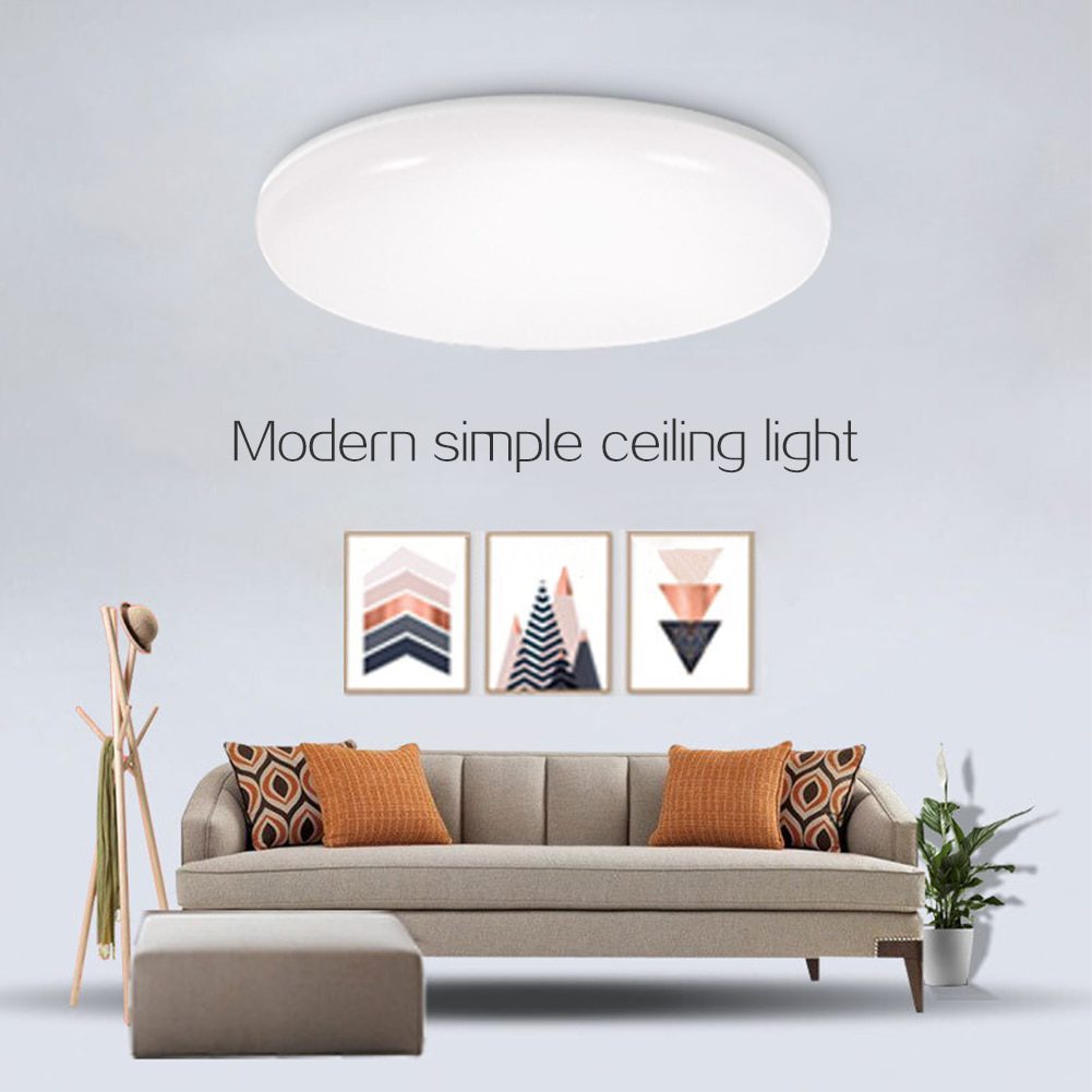 NEW Ultra Thin LED Ceiling light lamp 15W 20W 30W 50 AC 220V Surface Mount Flush lampada LED Panel Light for Bedroom Living Room