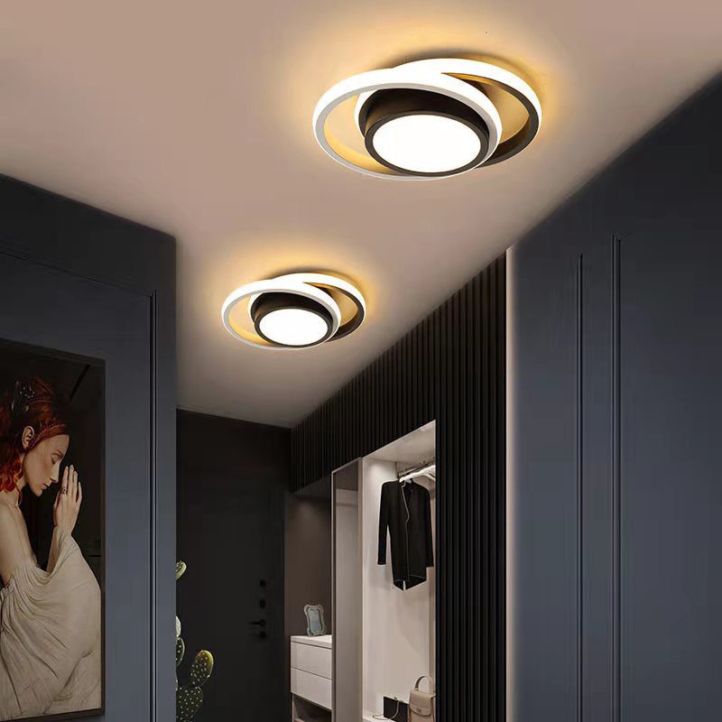 NEW 32W 28W Creative LED Ceiling Lamp for Living Room Bedroom Interior Aisle Ceiling Lighting Fixture for Corridor Balcony Home