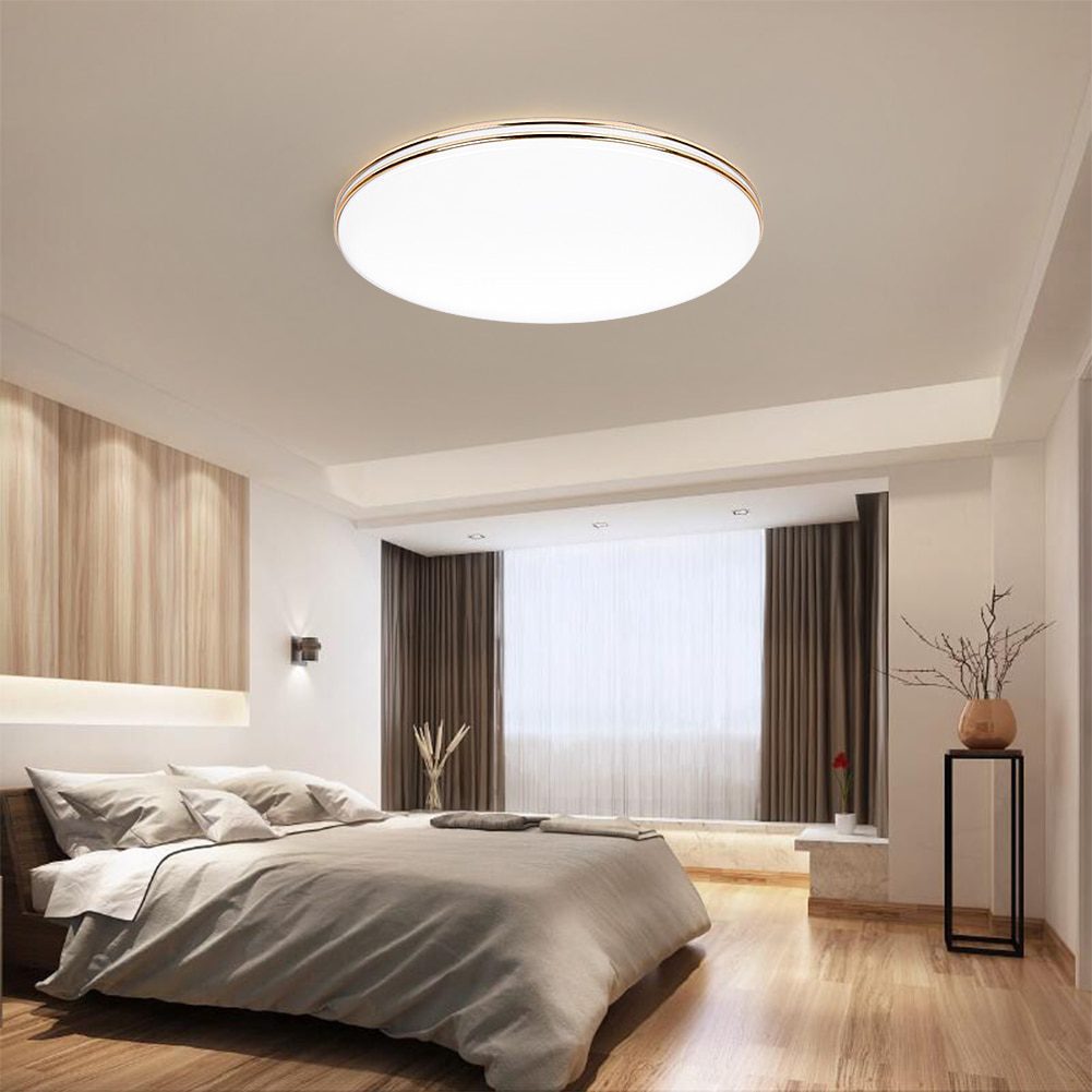 NEW LED Ceiling Light 72W 36W 24W 18W 12W Down Light Surface Mount Panel Lamp AC 220V Modern 3 Colors Lamp For Home Decor Lighti