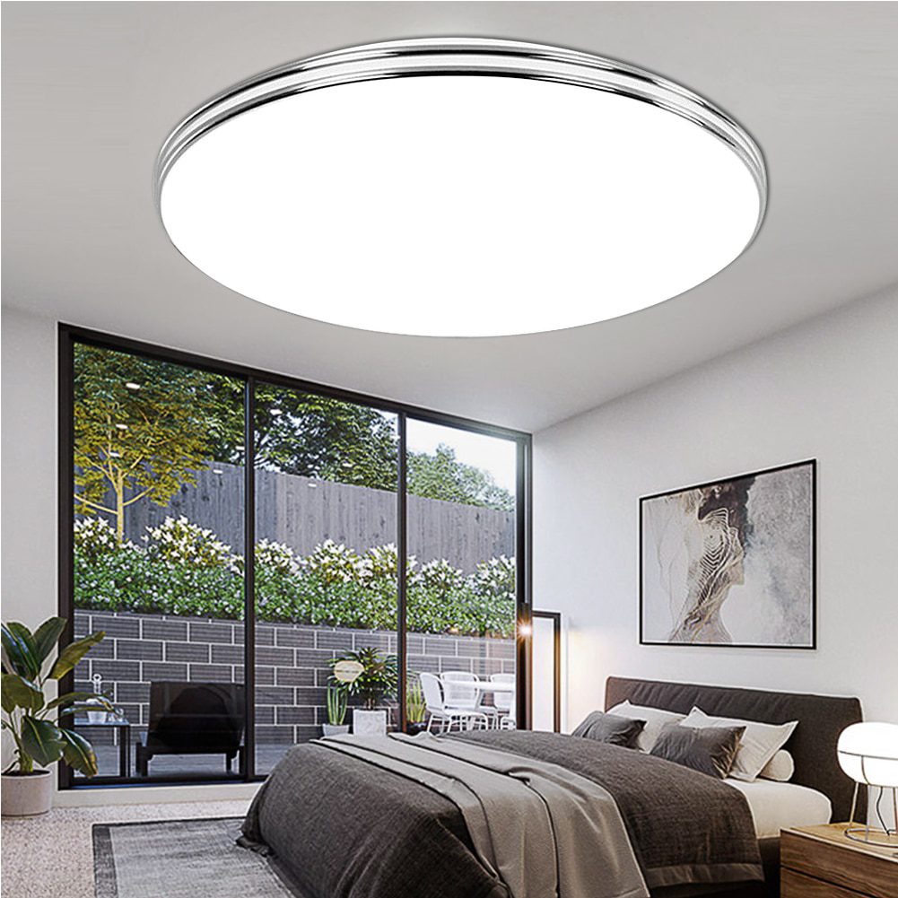 NEW LED Ceiling Light 72W 36W 24W 18W 12W Down Light Surface Mount Panel Lamp AC 220V Modern 3 Colors Lamp For Home Decor Lighti