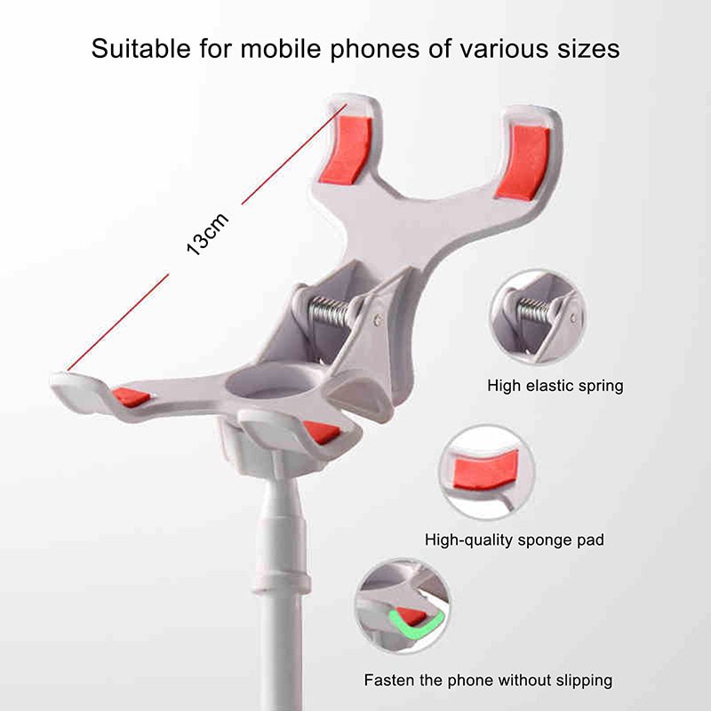 NEW Universal Mobile Phone Holder Flexible Adjustable Cellphone Clip Lazy Home Bed Desktop Smartphone Stand Long Arms Mount Brac