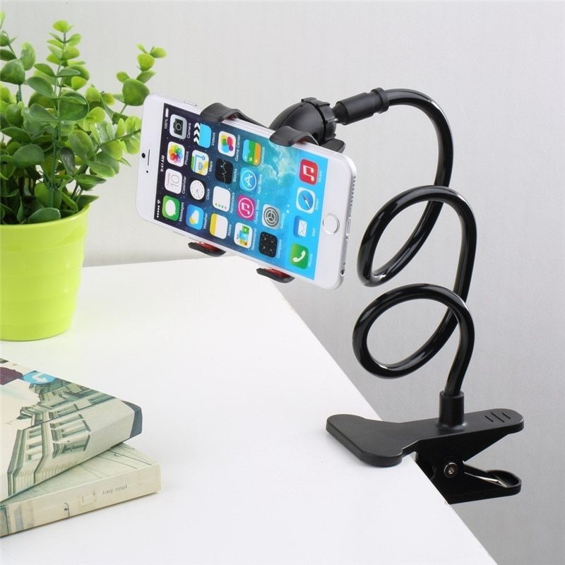 NEW Universal Mobile Phone Holder Flexible Adjustable Cellphone Clip Lazy Home Bed Desktop Smartphone Stand Long Arms Mount Brac