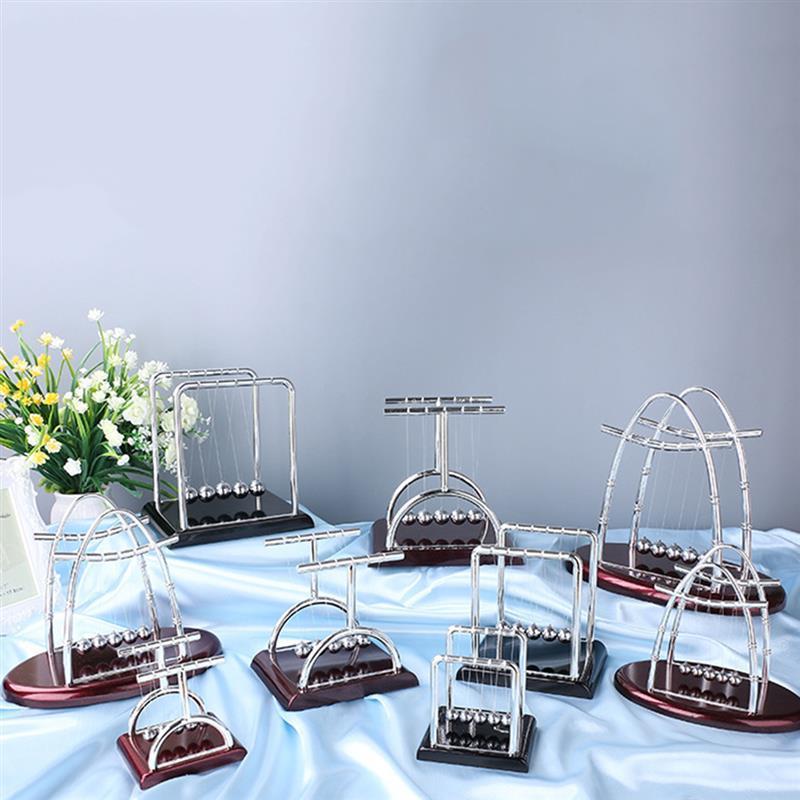 NEW Newton Cradle Balance Steel Balls School Teaching Supplies Physics Science Pendulum Desk Toy Gifts Home Decoration