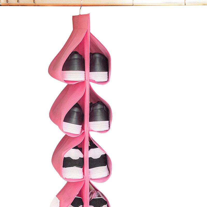 NEW Shoe Hanging Handbag Organizer Travel Home Storage for Wardrobe Closet Storage Bag Door Wall Sundry Shoe Bag with Hanger Pou