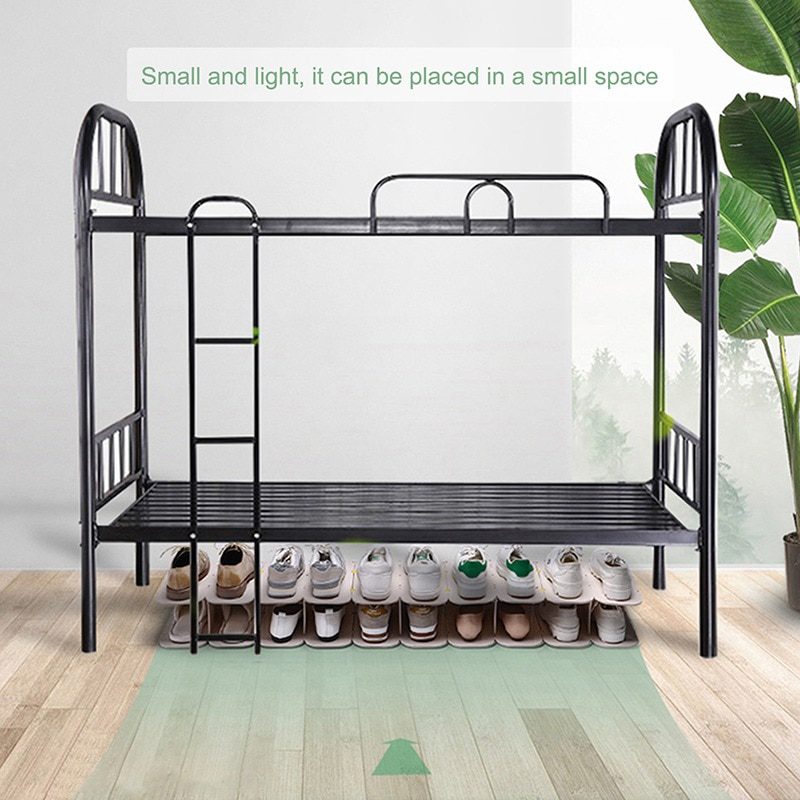 NEW 6-Layer Stackable Shoe Hanger Creative Foldable Space Saving Wardrobe Storage Rack Multi-layer Shoes Stand Organizers Cabine