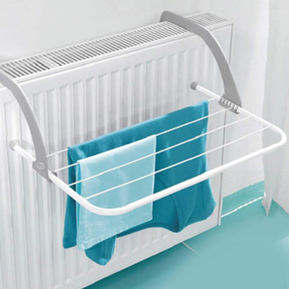 NEW Adjustable Folding Clothes Drying Racks Hanger Shelf Balcony Storage Holder Outdoor Indoor Clothes Drying Rack Hanger