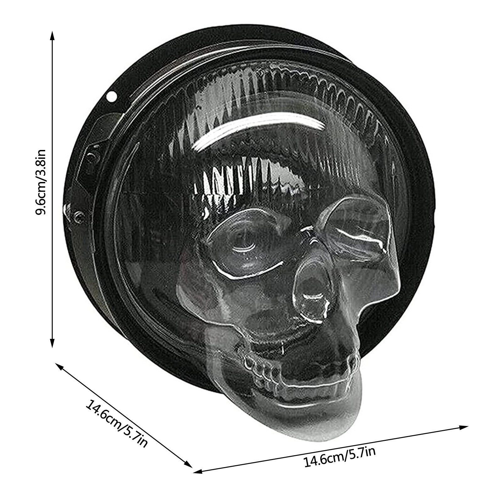 NEW Creative Car Skull Lampshade Truck Car Decoration Protection Headlight Accessories Motorcycle Lamp Covers Bulb Shades