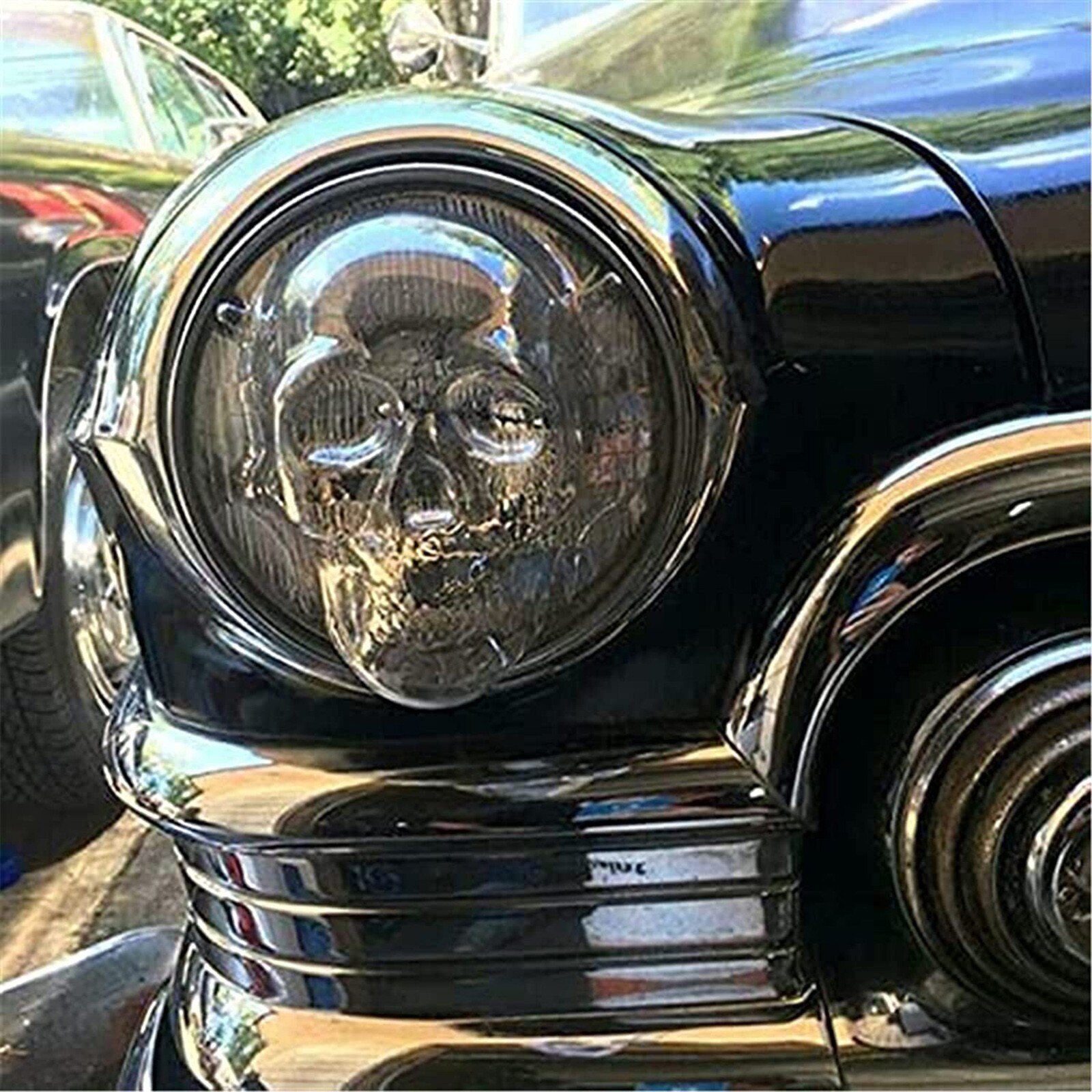 NEW Creative Car Skull Lampshade Truck Car Decoration Protection Headlight Accessories Motorcycle Lamp Covers Bulb Shades