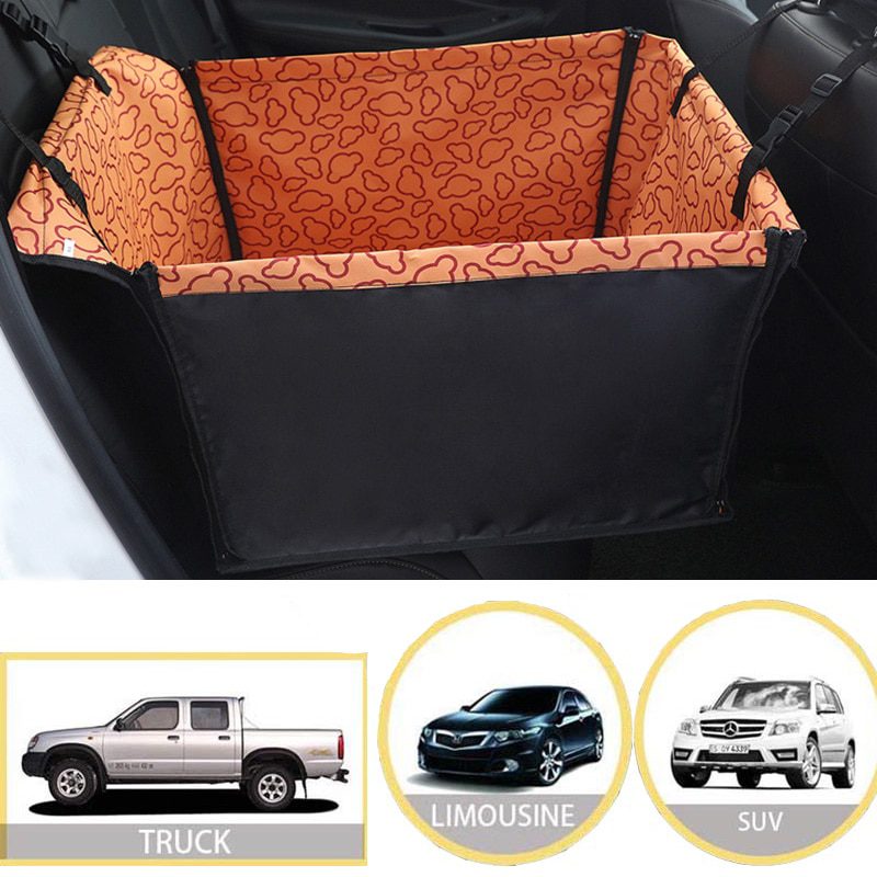 NEW Dog Car Seat Cover Waterproof Dog Car Basket Pet Carrier For Cat Dogs Mats Folding Hammock Safety Travelling Car Seat Bag