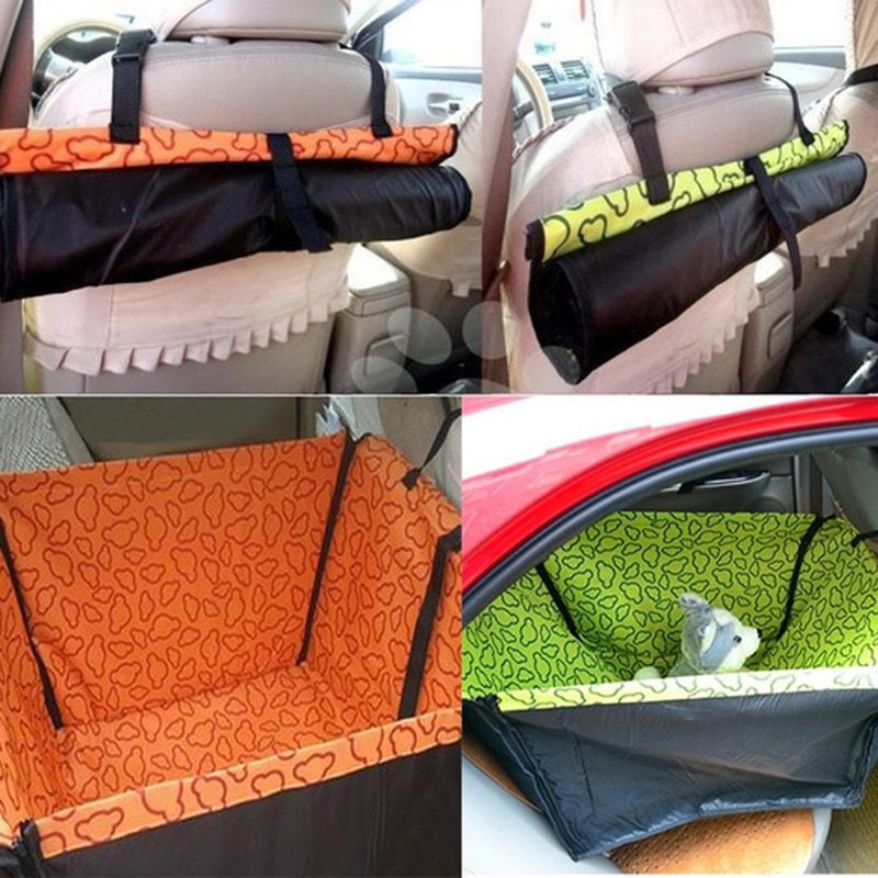 NEW Dog Car Seat Cover Waterproof Dog Car Basket Pet Carrier For Cat Dogs Mats Folding Hammock Safety Travelling Car Seat Bag