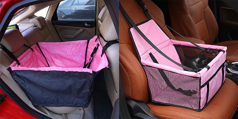 NEW Dog Car Seat Cover Waterproof Dog Car Basket Pet Carrier For Cat Dogs Mats Folding Hammock Safety Travelling Car Seat Bag