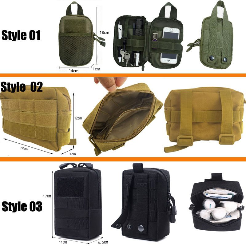 NEW First Aid Kits Bag Portable Outdoor Hunting Military Tactical Survival Emergency Pack Home/Car Medical Package EDC Tools Pac